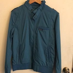 Members Only Jacket Teal Brand New With Tags M